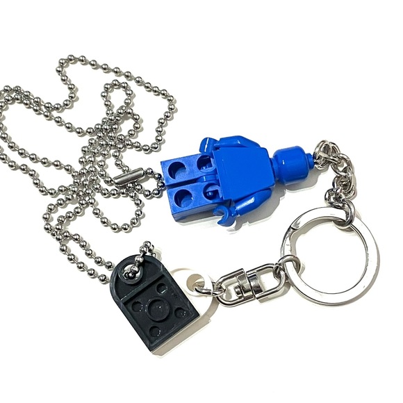Lego Keychain + Free Necklace - Picture 3 of 3